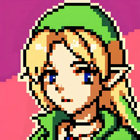 pixel character