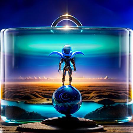 stretch, Sharp image, 4k, 8k, Detailed and Intricate, Cinematic,  
OverallDetail,  ultra detailed, ultra resolution, vault, no people, fully generated, amazing, beautiful, highest quality, detailed, perfect, 4k definition, great lighting,  many colors, shimmering horizon on an alien planet, abnormal color scheme