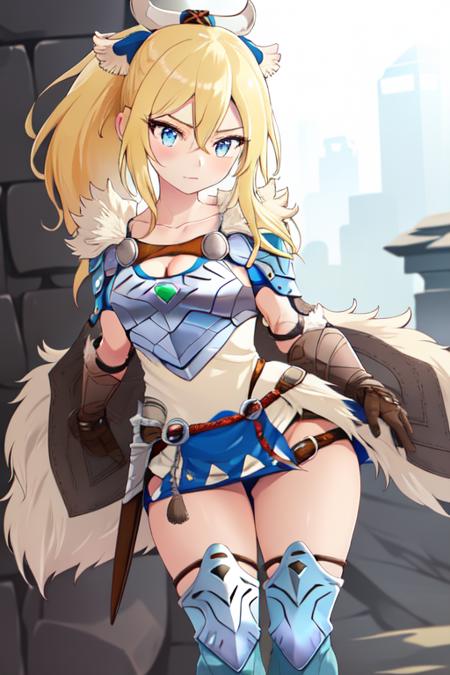 avinia, long hair, blue eyes, blonde hair, hair between eyes, ponytail, hair ornament, small breasts, cape, thighhighs, gloves, fingerless gloves, elbow gloves, blue gloves, dress, fur trim, thigh boots avinia, long hair, blue eyes, blonde hair, hair between eyes, ponytail, hair ornament, small breasts, thighhighs, gloves, weapon, boots, armor, thigh boots, brown gloves, shield, dress, blue dress, short dress, cape, collarbone, cleavage, fur trim, shoulder armor, pelvic curtain, groin tendon, black shorts, lowleg shorts avinia, long hair, blue eyes, blonde hair, hair between eyes, messy hair, small breasts, dress, collarbone, bare shoulders 