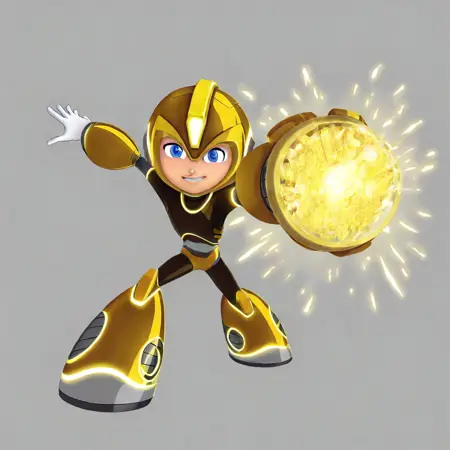 Mega man fully charged