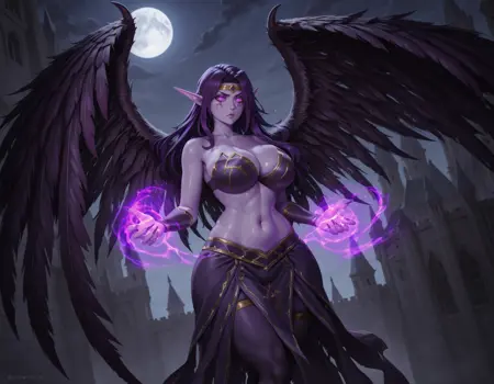 Morgana (League of Legends | pre-rework design)