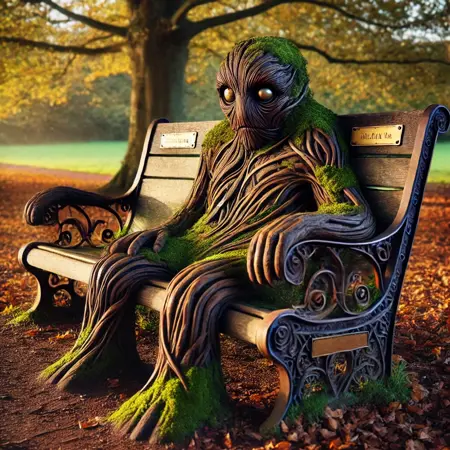 Sentinel of Stillness: The Living Bench