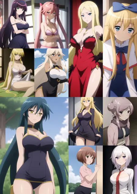 World Break: Aria of Curse for a Holy Swordsman - Girlpack LoRA