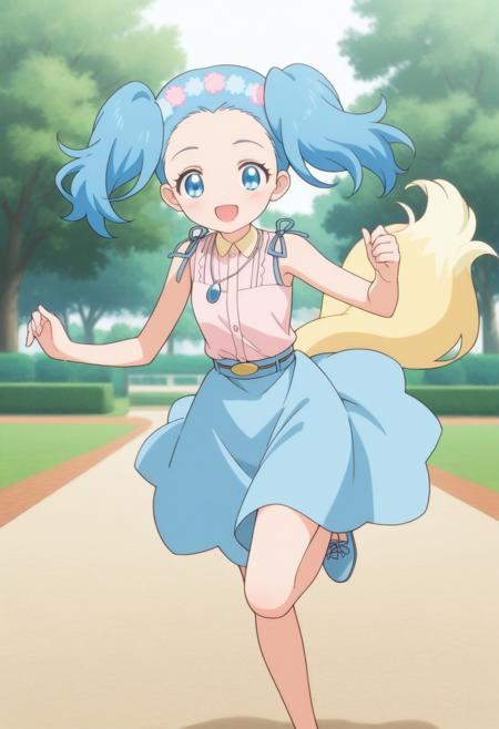 Human Sapphie (Jewelpet magical change) [Illustrious/pony] illustrious
