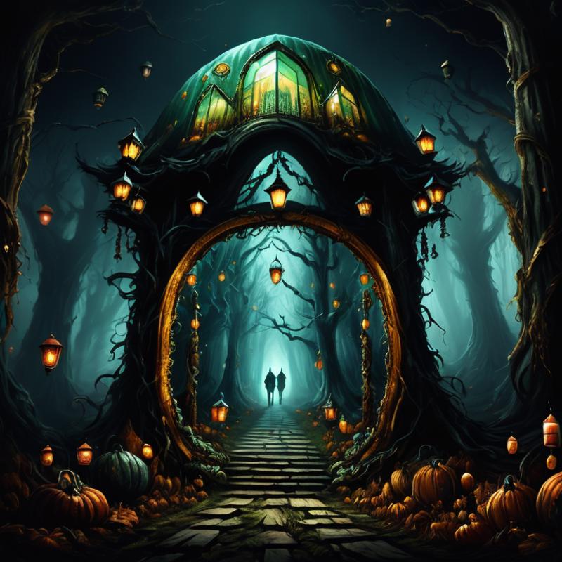 DonM - Halloween - Light/Pumpkin overflow - [SDXL, SD1.5]🎃👻 image by DonMischo