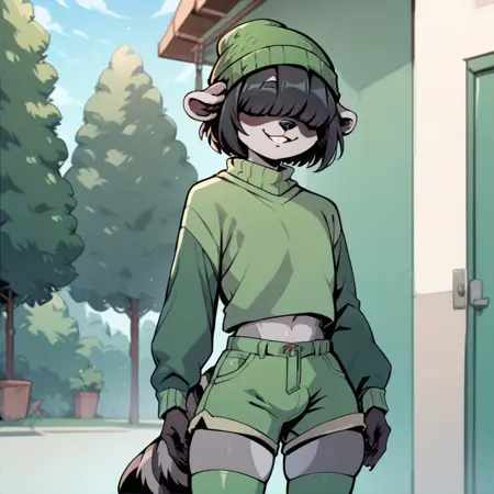 Derain the Raccoon [oc]