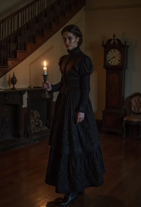 Black Victorian Dress