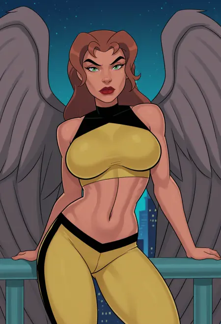 Hawkgirl, Shayera Hol, (Something Unlimited/DC comics), LoRA, Illustrious XL