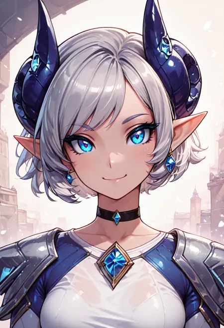 Eura: Azure Acolyte <Lemon-Line PMC Battle Mage> (CitronOC) [Illustrious]