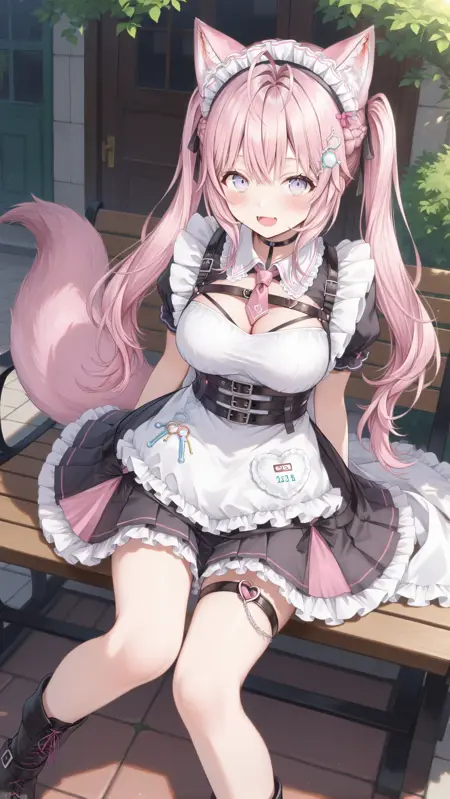 Hakui Koyori Gothic Maid Bondage