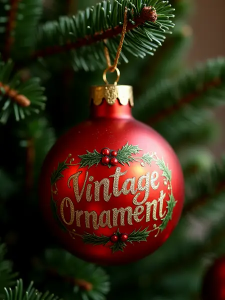 Vintage Ornament - CE - XL & Flux