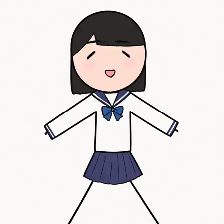 ;maneee (ちび or チビ)~ on SDXL