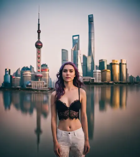 Shanghai skyline 上海外滩