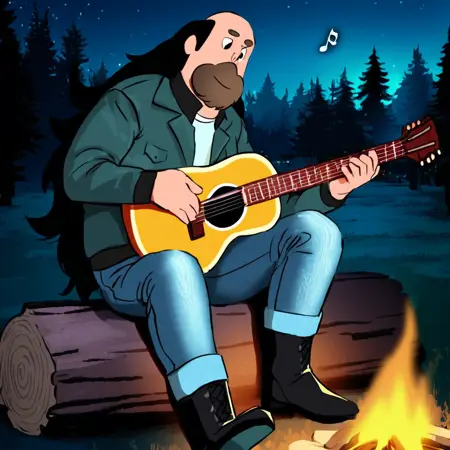 Greg Universe (Steven Universe) [Pony, SDXL, FLUX]