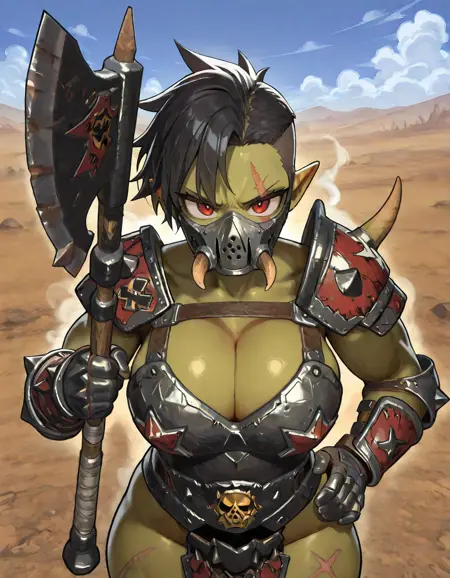 Black Orc Big Boss (Warhammer)