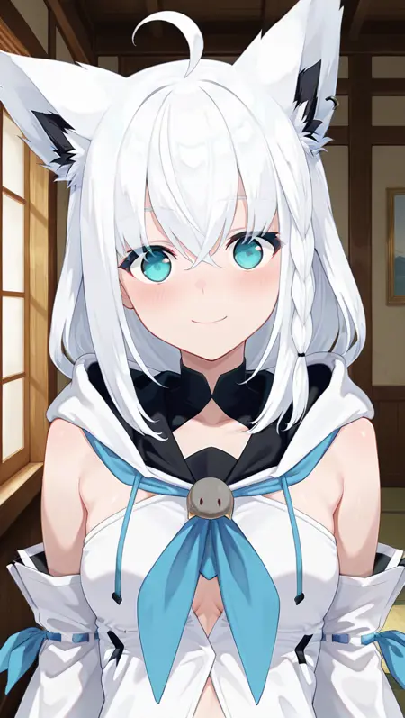 白上吹雪 [新模型]-虚拟主播（Shirakami Fubuki [New version]-Vtuber）