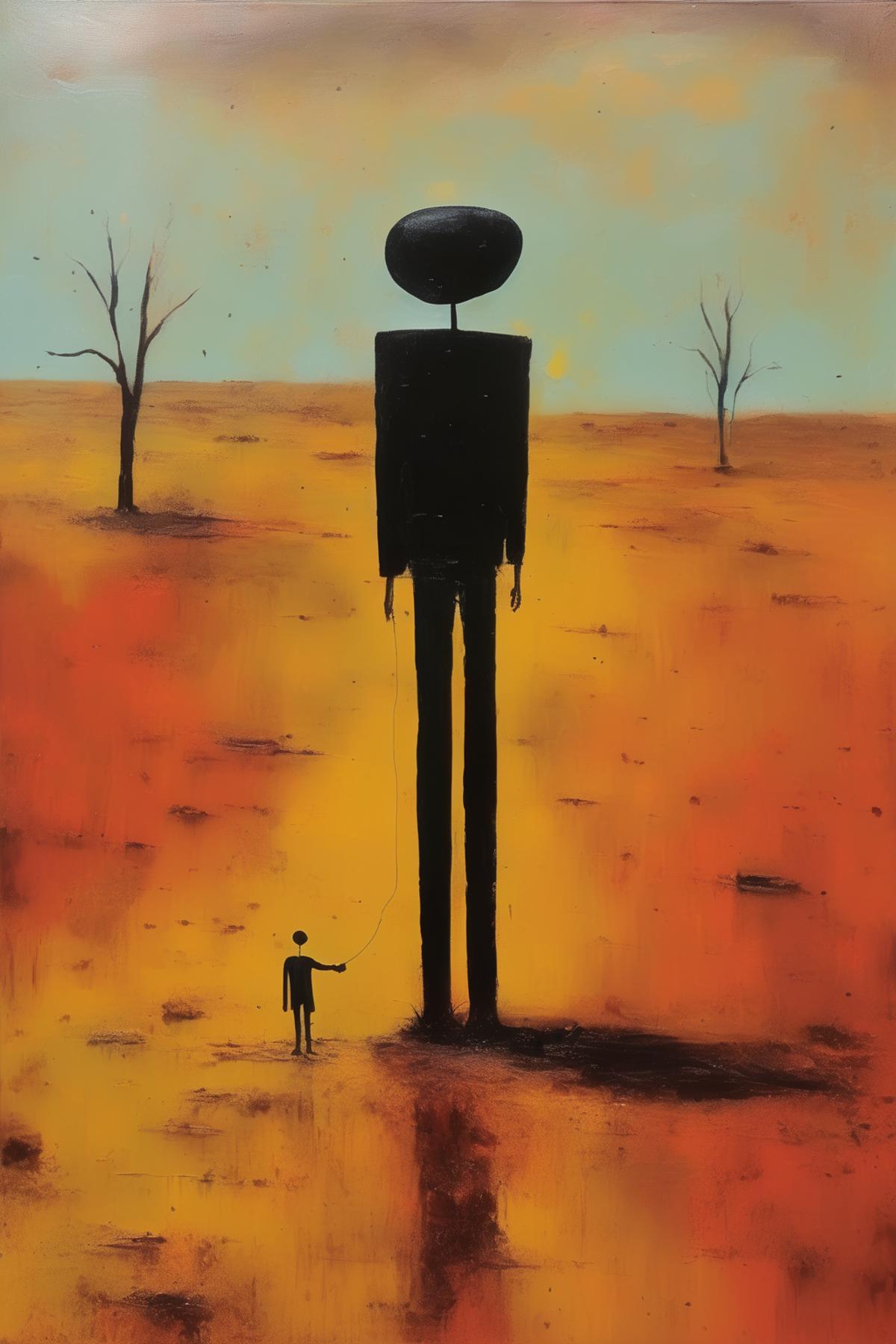 Sidney Nolan Style image by Kappa_Neuro