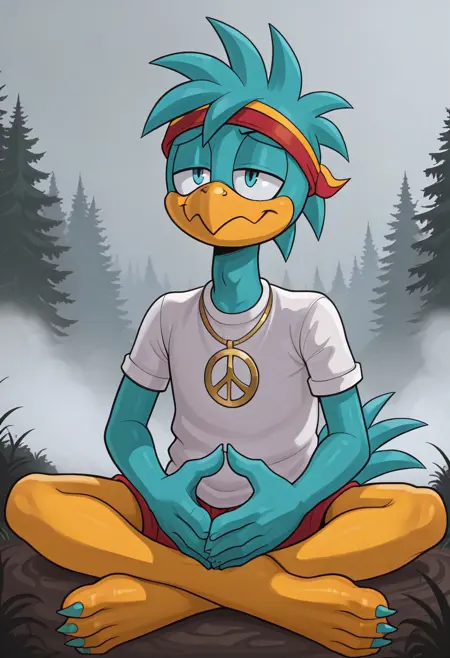 Guru Emu - Sonic Archie Comics