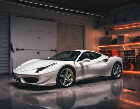<lora:Ahmed Yacoubi CLIP:0.0>,a white ferrari car in a garage, .,high-definition photograph,photoreal details,unsplash photography,extremely beautiful lighting,Ñinematic lighting,Ahmed Yacoubi,vehicle,, <lora:Abstract-Neon Shapes:0.0>,abstract neon shapes,volumetric neon lighting,colorful neon lighting,background,abstract,