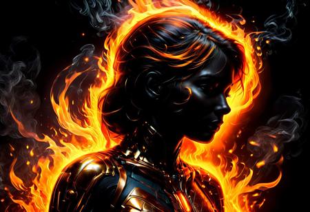 Silhouette real, breathtaking detailed, masterpiece, lovely, charming, awe-inspiring, radiant, magnificent. (real female withvibrant orange glowing smoldering accent and shiny gold color scheme:1.02). glossy.
<lora:InkArtXL_1.2:0.4> <lora:FaeTastic:0.35> . award-winning, professional, highly detailed . extremely high-resolution details, photographic, realism pushed to extreme, fine texture, incredibly lifelike, high contrast, well defined, realistic skin, detailed skin.