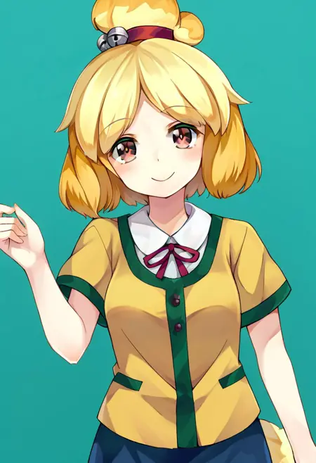 Shizue Isabelle (Humanized Isabelle from Animal Crossing) [PD | IL]