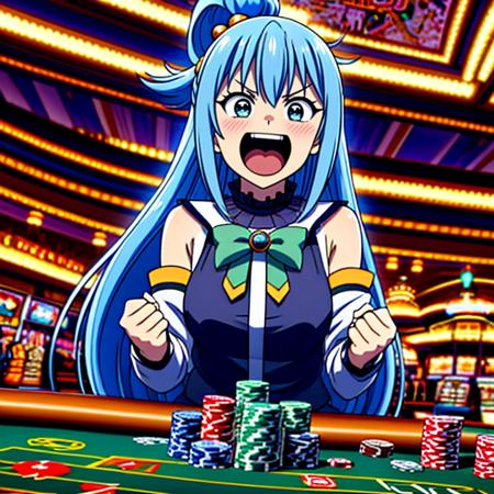 (((cheering, excited, grin, money, happy ,clenched hands, upper body, evil smile, looking down))),poker chip,depth of field,indoors,casino,casino card table,leaning forward,slot machine,casino room,carpet, (((getAngry, crazy eyes, frustrated, blush, anger, anger vein, holding, reaching out, constricted pupils, too many pocker chip,upper body))),poker chip,depth of field,indoors,casino,casino card table,leaning forward,slot machine,casino room,carpet,