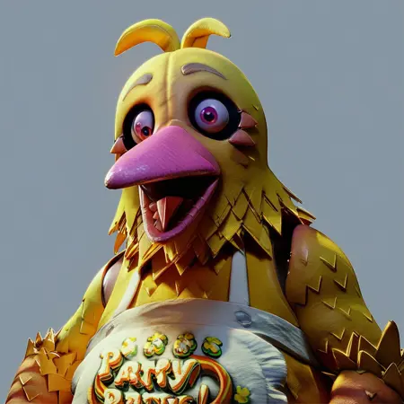 Party Time Chica (SOTM) - FNAF Pony LoRA