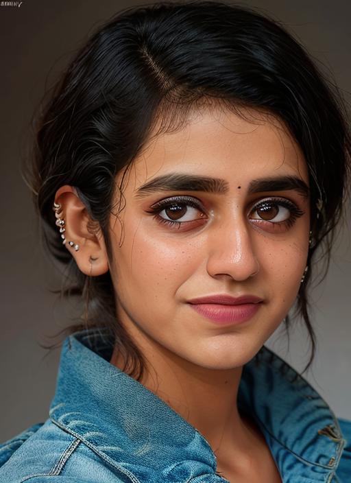 Priya Prakash Varrier (beautiful indian actress and model) image by ceciliosonata390