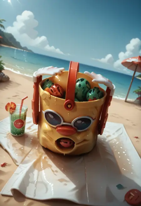 Mr. Bucket - Milton Bradley [PDXL]