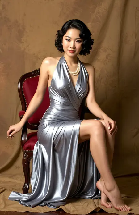 Sitting Modestly - Legs Together