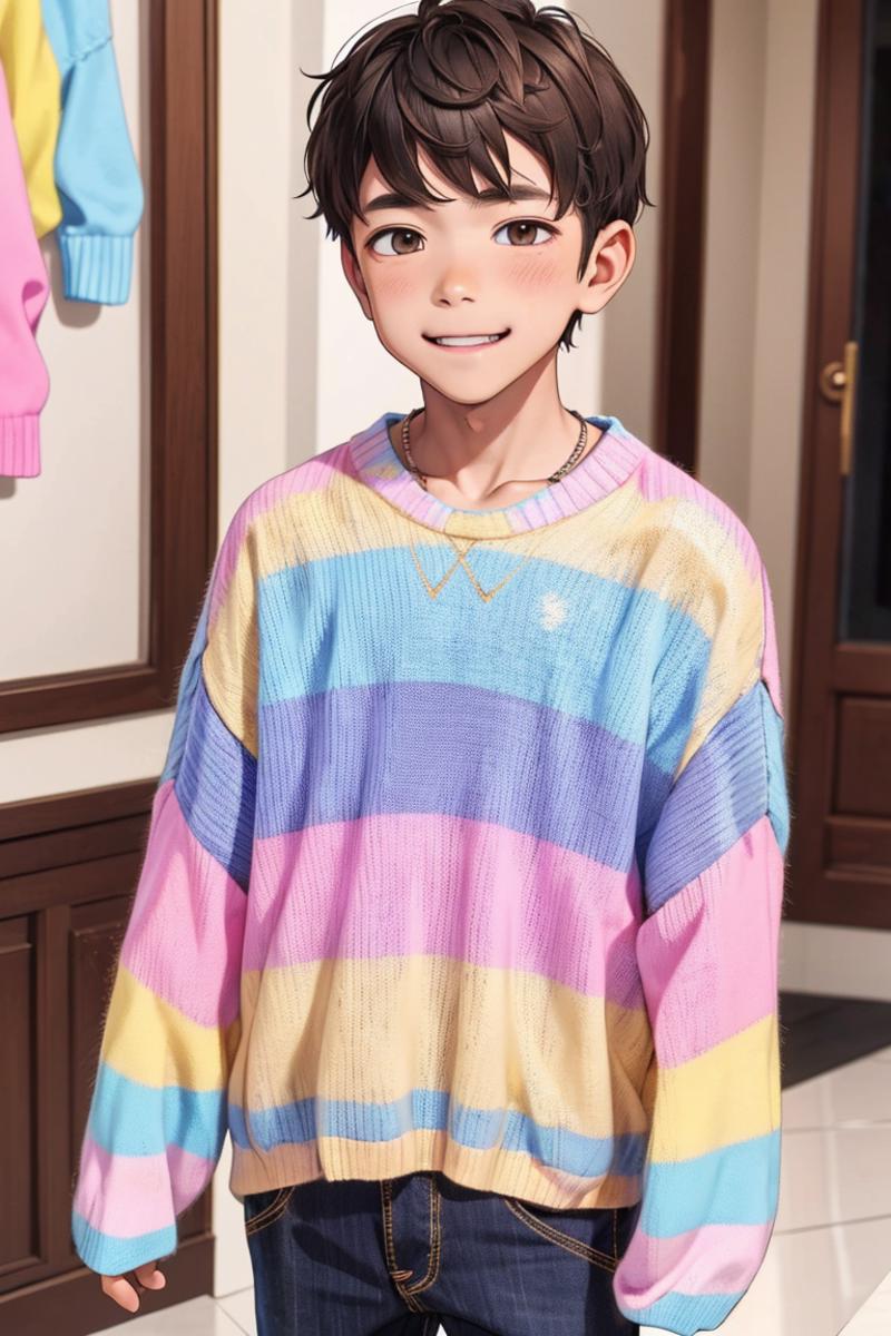 Pastel Knit Sweater image by ineap09