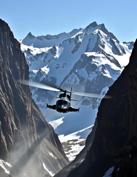 Airwolf - Custom Bell 222 Helicopter (Flux) V1