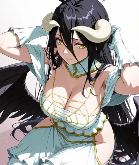 LoRA / illustriousXL / Albedo from Overlord (Cosplay+Character)