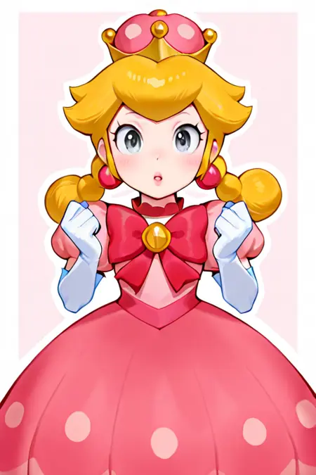 [Illustrious] Peachette (Super Mario Series)