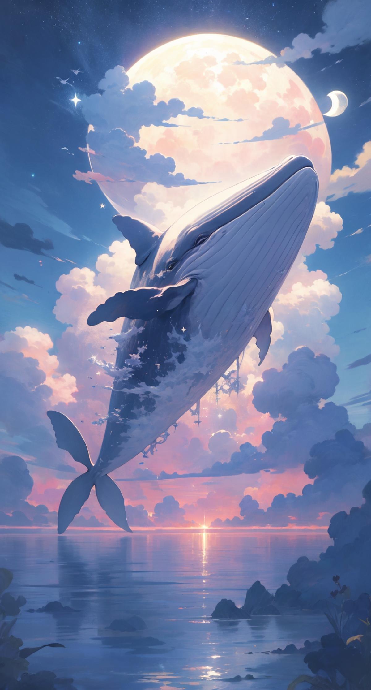 [LoRa] Cloudwhale / 雲鯨 Concept image by L_A_X