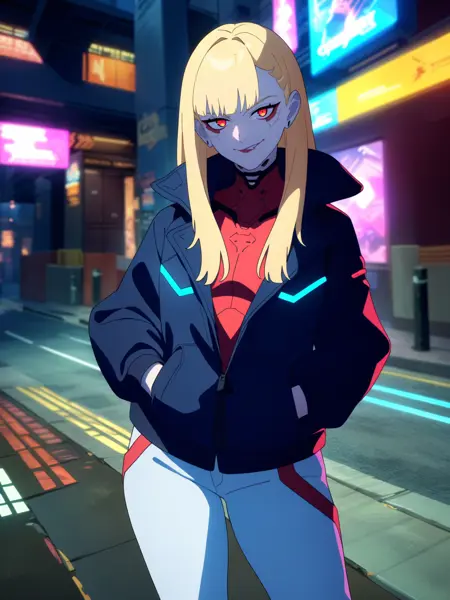 Cyberpunk Edgerunners Style LoRA (DoRA)