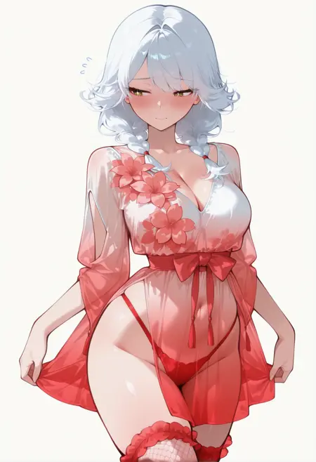 SK 992 Kimono Lingerie Dress 「 IL 」