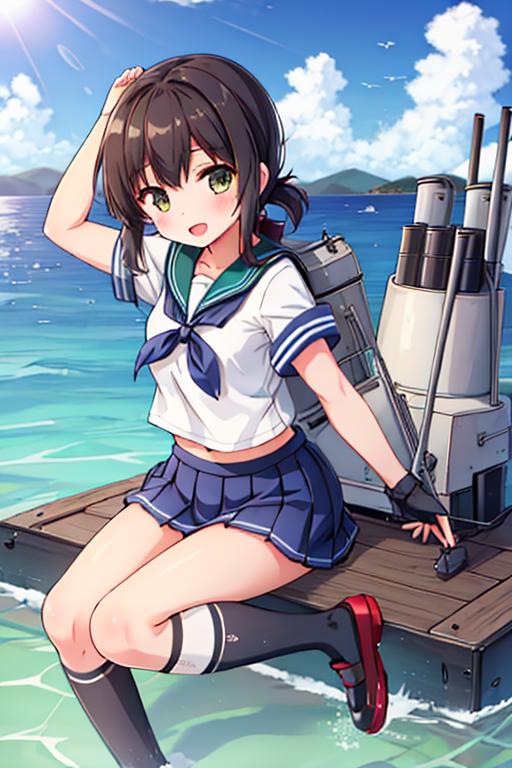 fubuki/吹雪/吹雪 (Kantai Collection) image by Yumakono