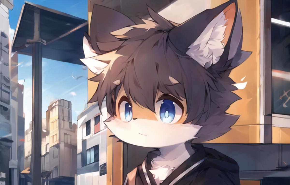 Crosskemono(furry_model&human_model) image by wldll