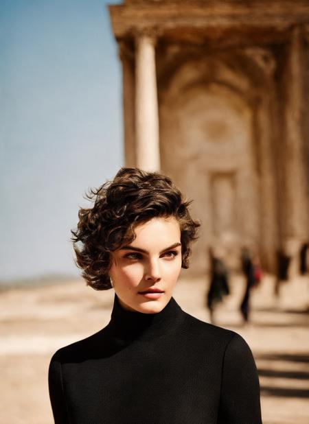 <lora:lora_camren_bicondova:1>, A stunning intricate full color portrait of (sks woman:1),
wearing a black turtleneck,
epic character composition,
by ilya kuvshinov, alessio albi, nina masic,
sharp focus, natural lighting, subsurface scattering, f2, 35mm, film grain