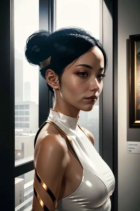 Hanako Arasaka from Cyberpunk 2077