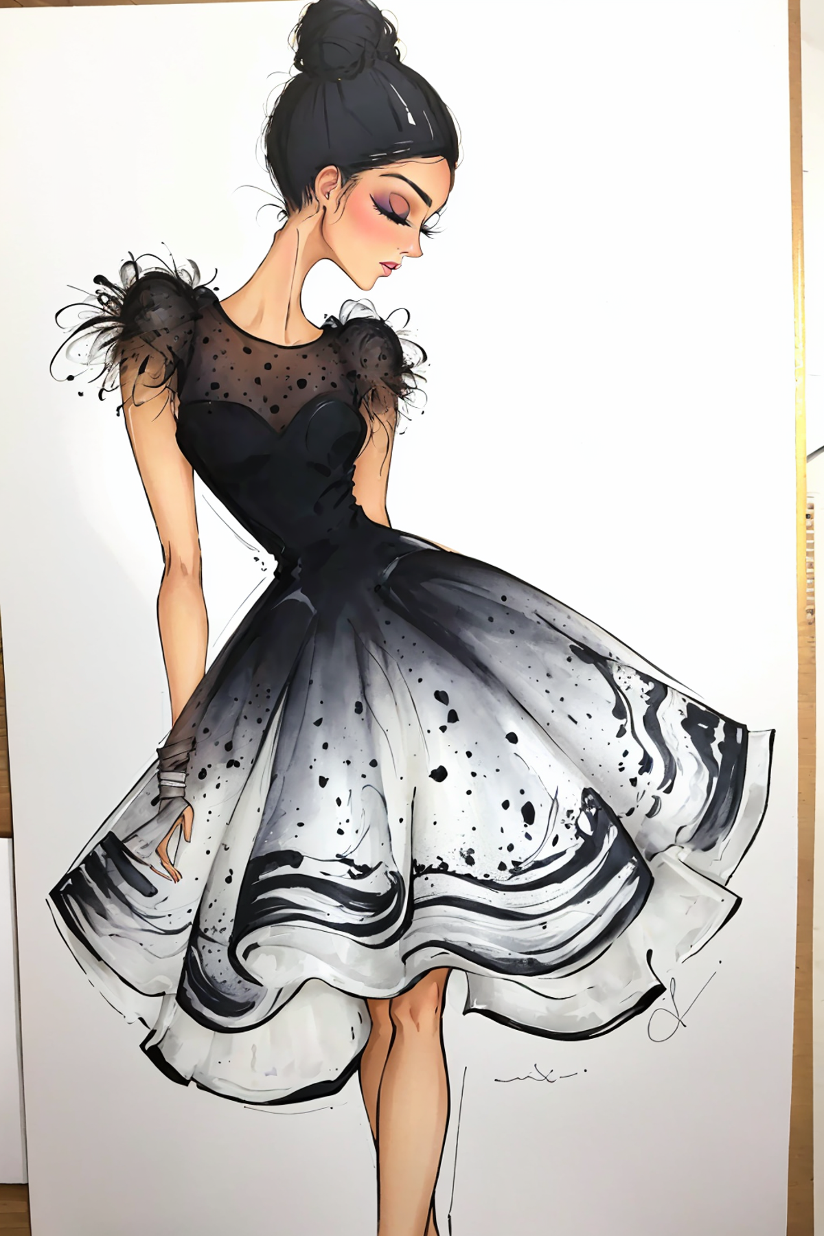 fashion clothing illustration image by yuberkley