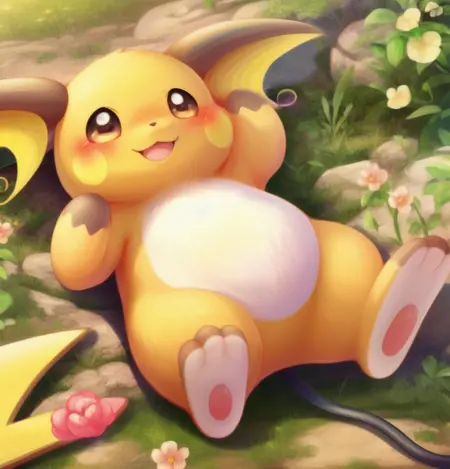 raichu雷丘,pokemon,