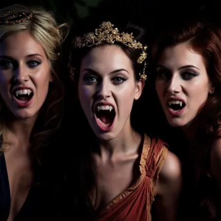 Vampire Fangs (cinematic + anime) XL + SD 1.5 + F1D + Illu + Pony