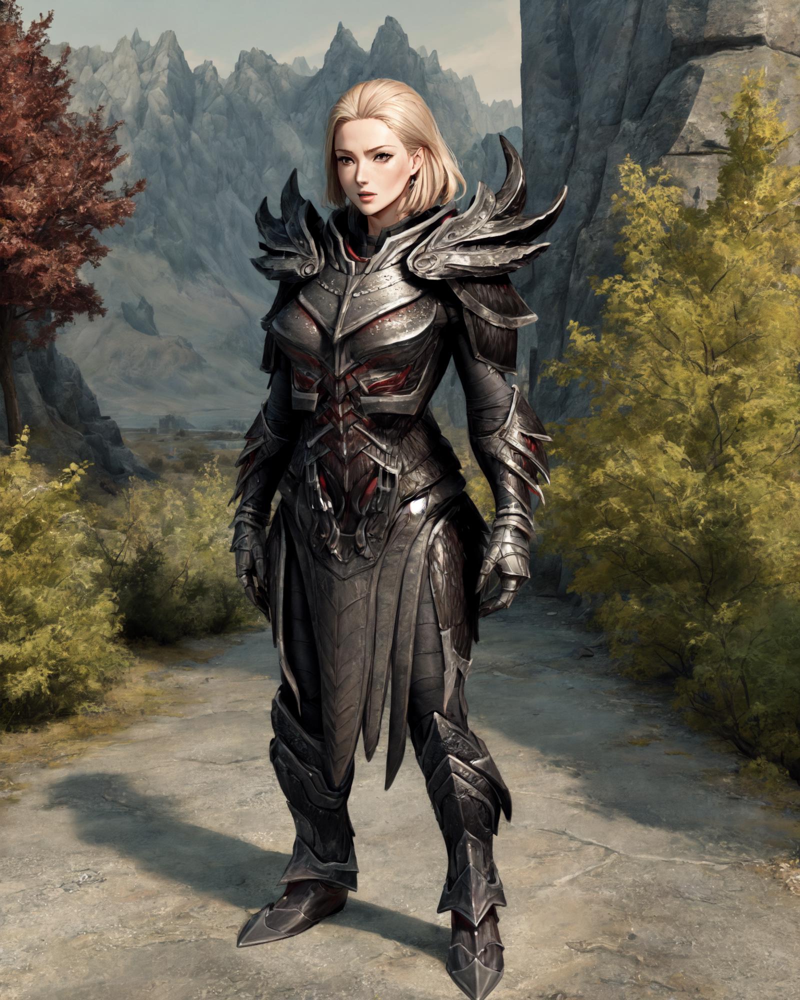 Daedric Armor (Skyrim) image by Valstrix