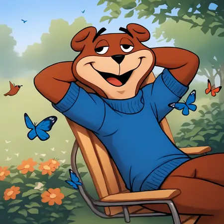 Sugar Bear PDXL- Sugar Crisp/Golden Crisp Cereal Box Mascot