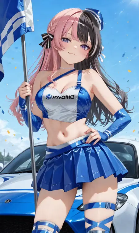 [Illustrious] Vspo! PACIFIC RACING TEAM 2023 summer outfit
