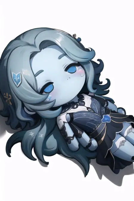 Qiqi Fallen Meme | Concept LoRA