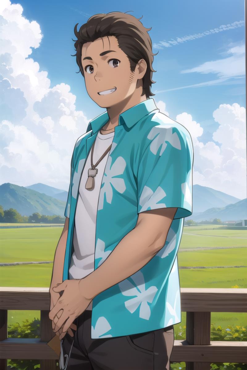 Tetsudou "Poppo" Hisakawa (久川 鉄道) - Anohana: The Flower We Saw That Day (あの日見た花の名前を僕達はまだ知らない。) image by nochekaiser881