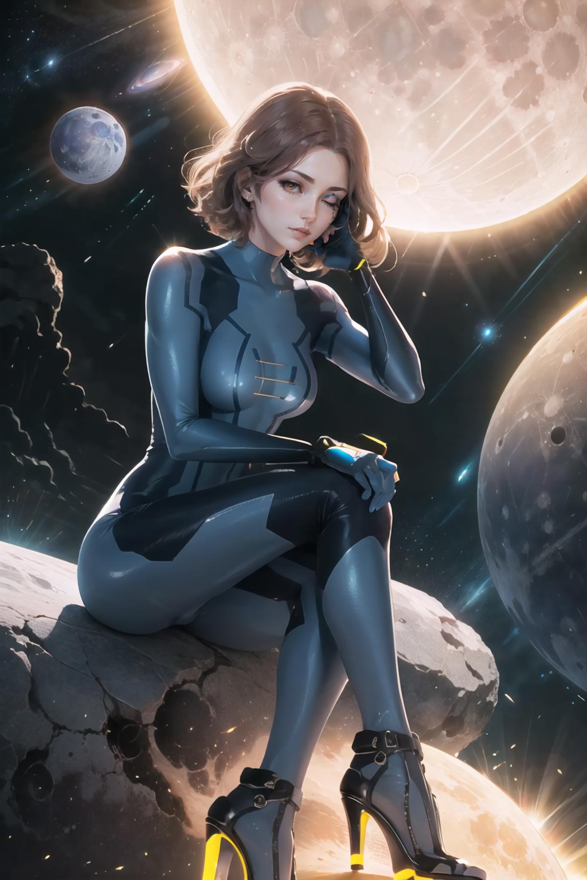 Zero Suit (Metroid) Outfit LoRA image by FallenIncursio
